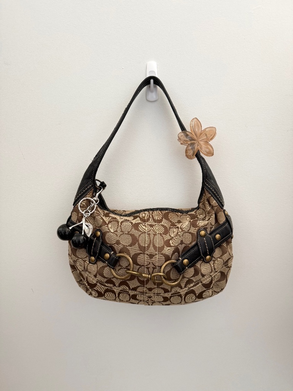 Vintage Coach Rare Ergo Belted Shoulder Bag
